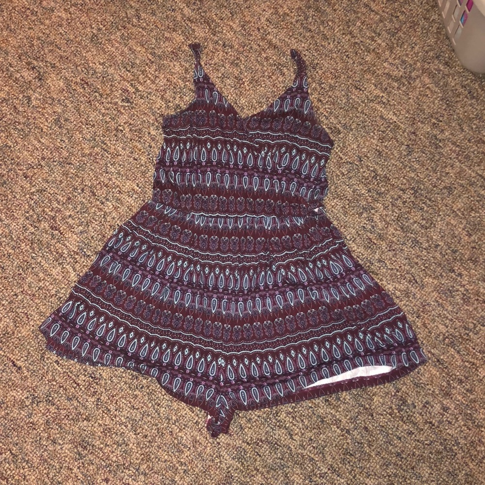 Aztec print garage romper!